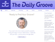 Tablet Screenshot of dailygroove.com